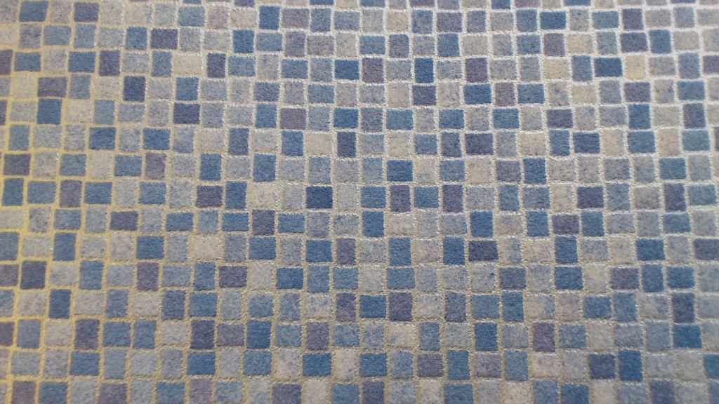 2M wide Blue Mosaic Tile (W.E 575)